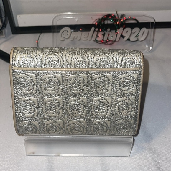 Authentic ANTEPRIMA Compact Wallet Leather Champagne EUC with box & dustbag - Picture 5 of 11